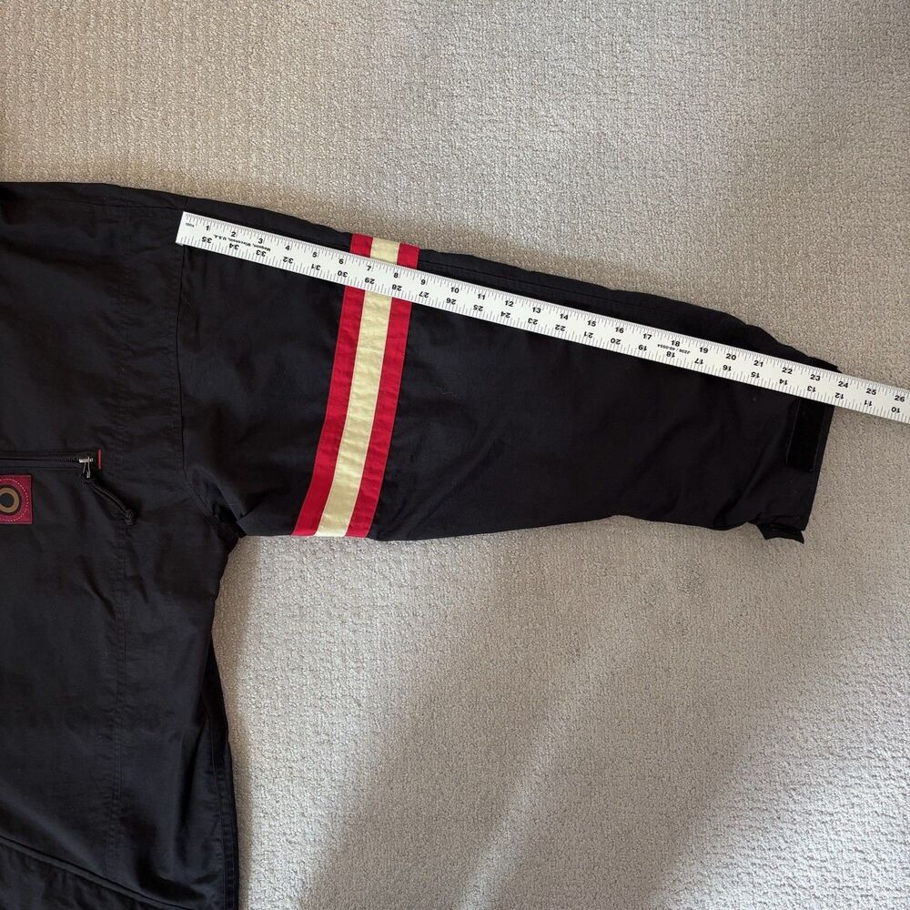 VTG 90s Burton Biolight Snowboard Jacket Mens Large Black Baggy Biolite Y2K - Picture 14 of 15